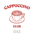 Cappuccino Club "Power Cup" Bügelbild