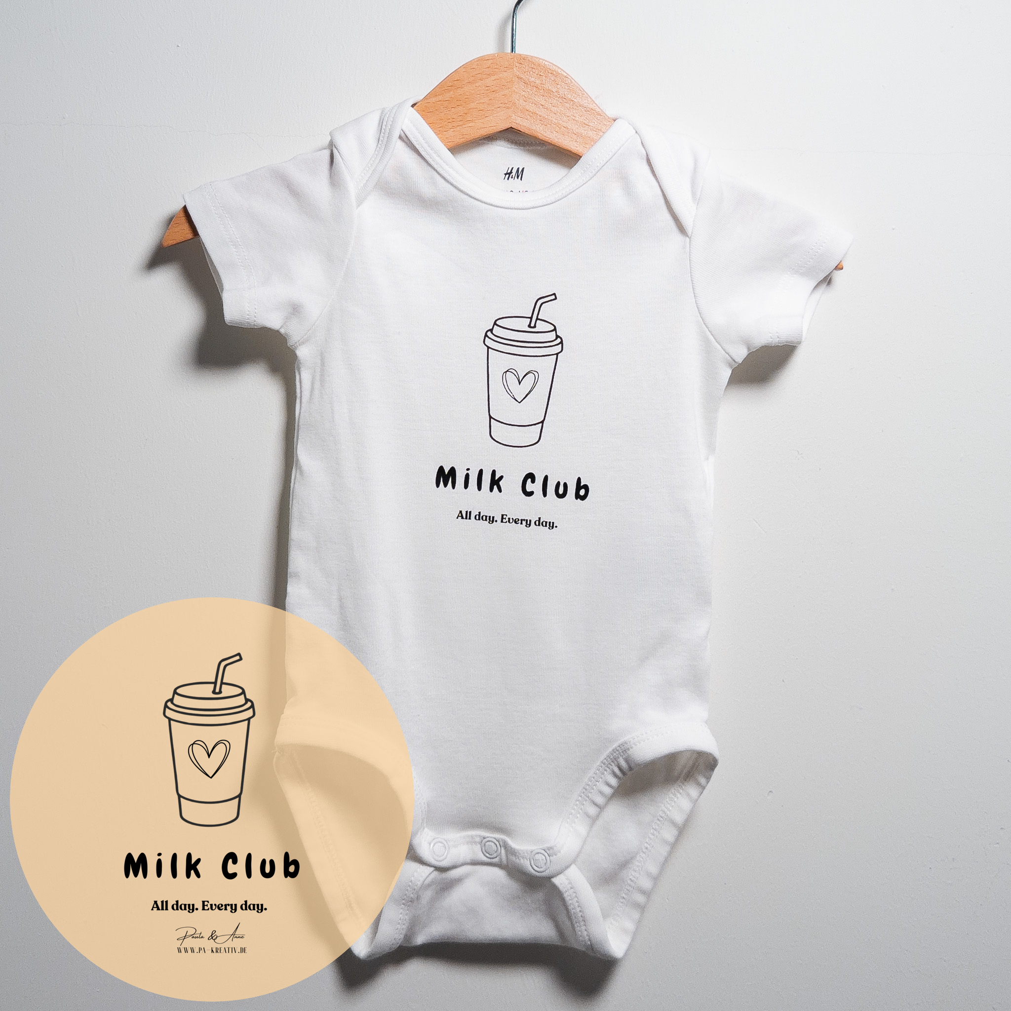 Milk Club Bügelbild