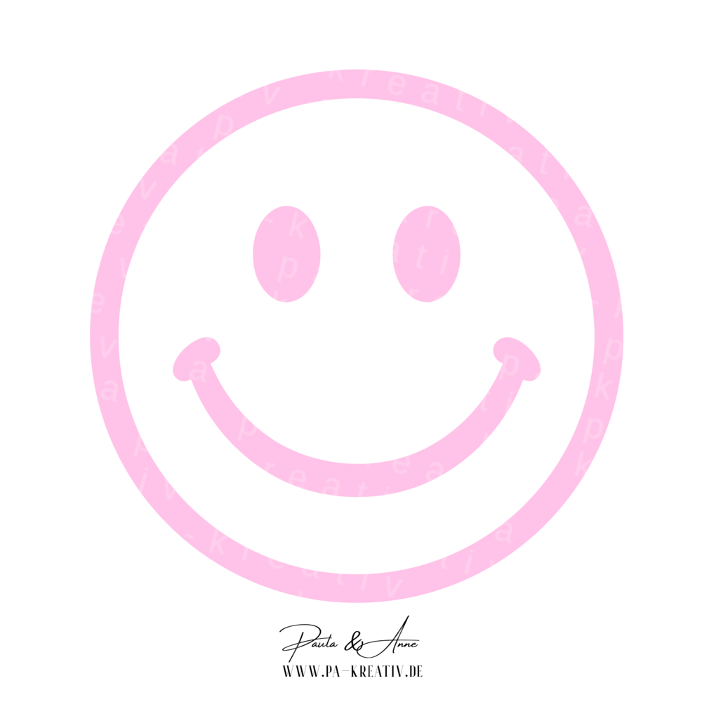 Smileys Bügelbild