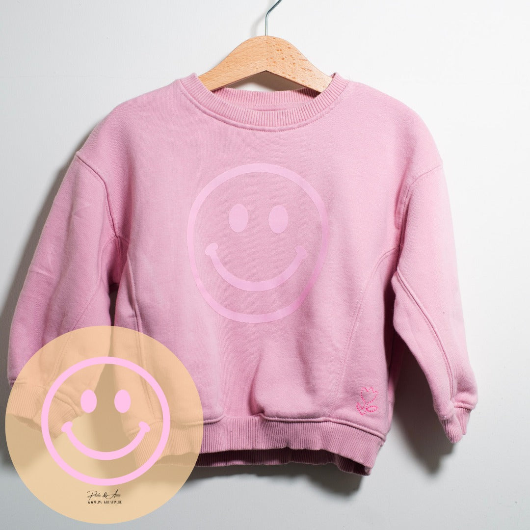 Smileys Bügelbild
