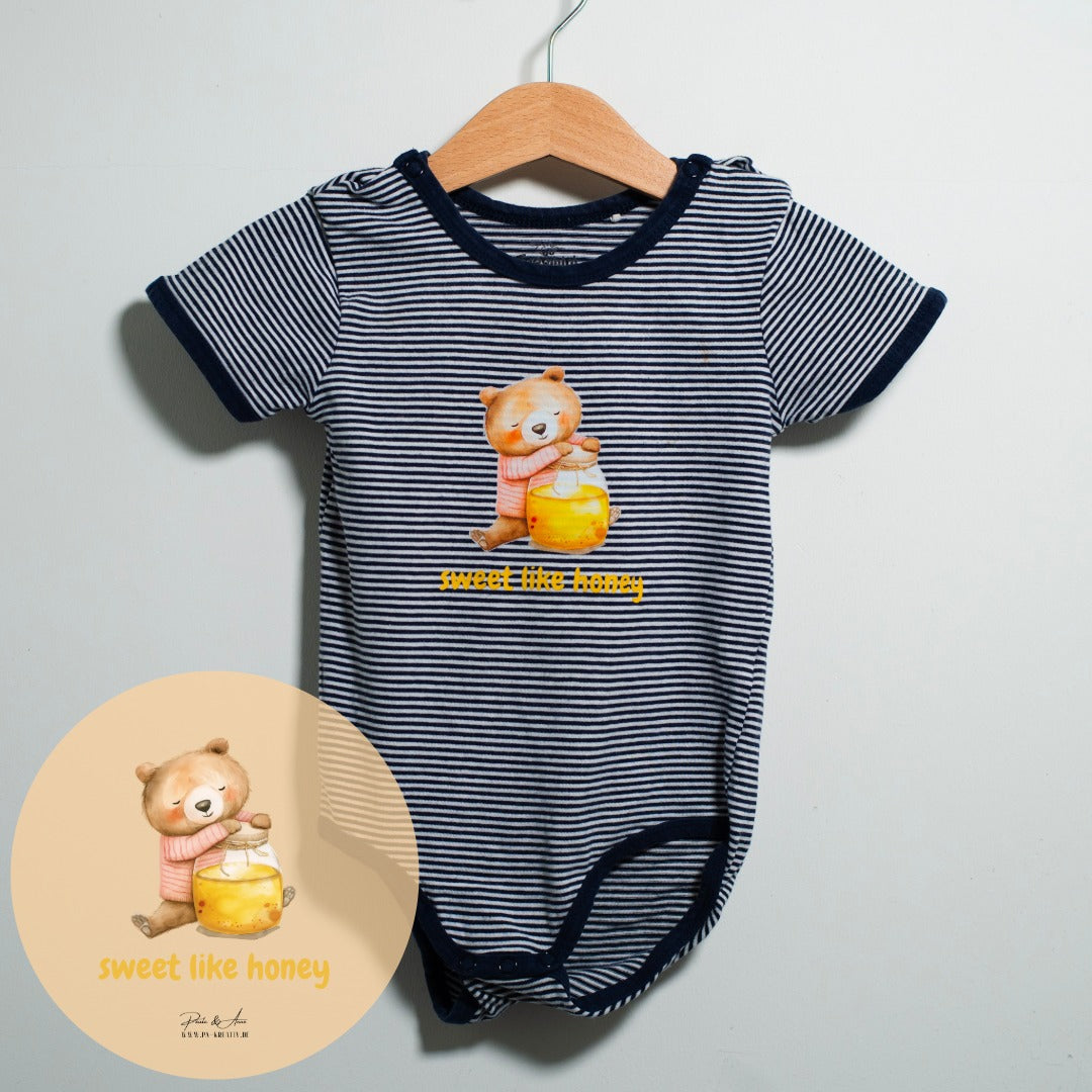 "sweet like honey" Bär Bügelbild