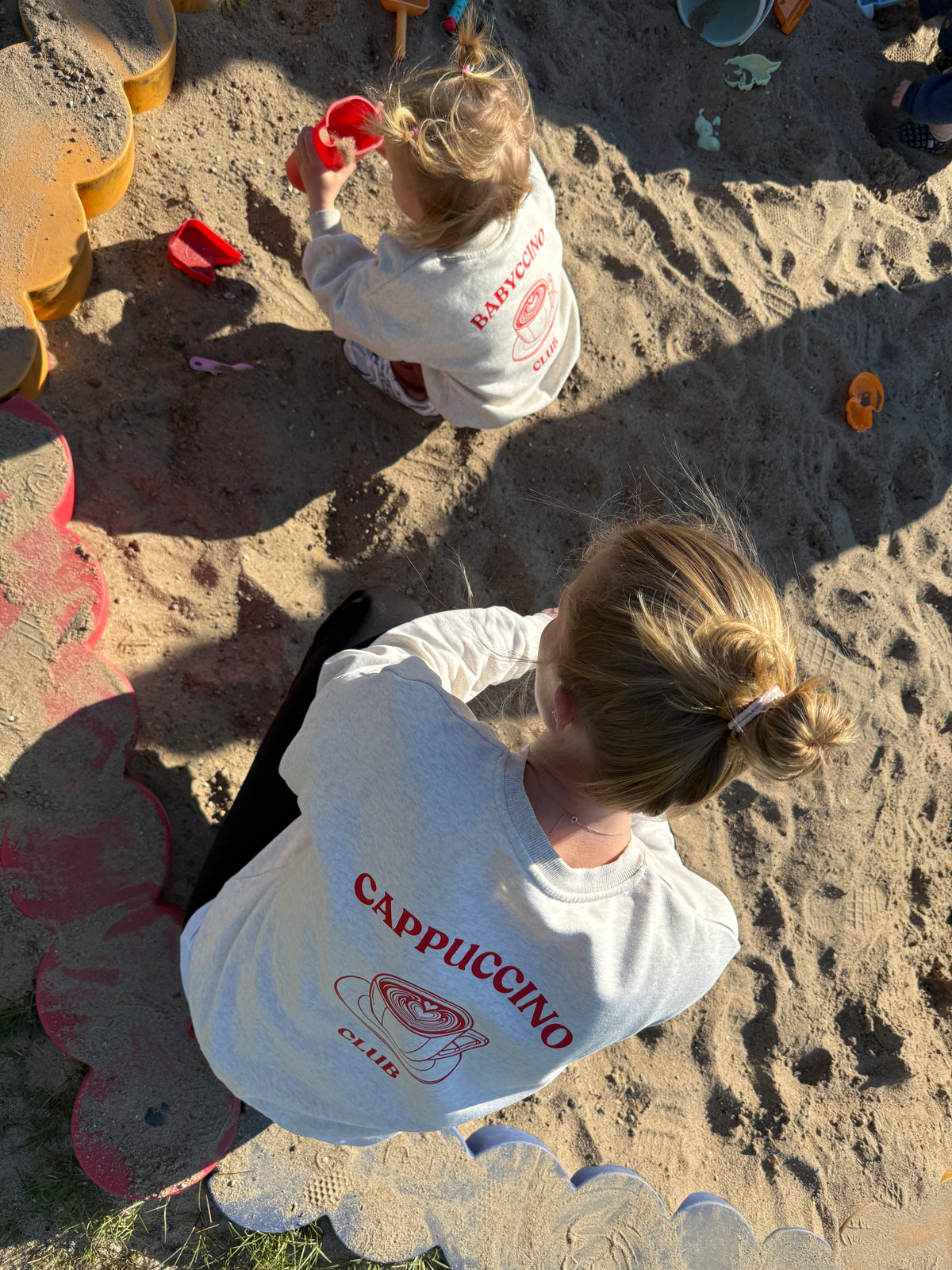 Babyccino Club "Power Cup" Bügelbild