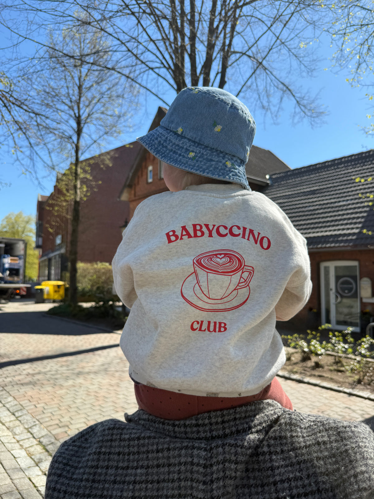 Babyccino Club "Power Cup" Bügelbild