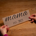 Mama est. 2022 - 2025 Bügelbild